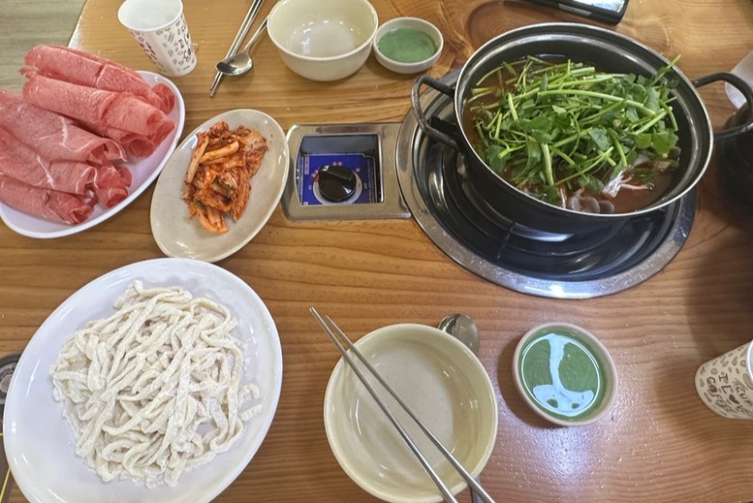 구좌리 칼국수