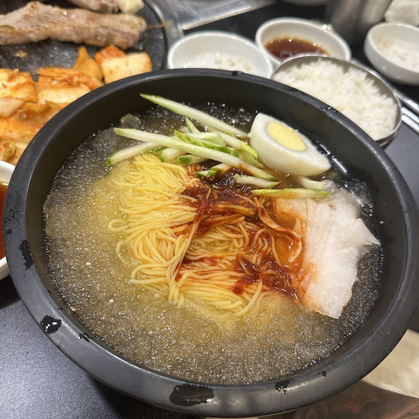 백종원 옥수수 냉면